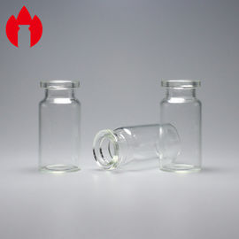Mini frasco vial de vidrio con tapa de crimpado pequeño