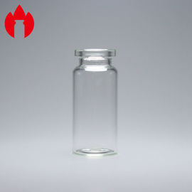El estándar chino 10ml despeja la botella vacía del cuello de la encrespadura de los frascos de cristal de dósis simple