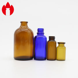 Vial de vidrio pequeño vacío