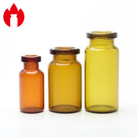Frascos medicinales estándar 2ml 5ml 10ml del tubo de cristal del top de la encrespadura de la inyección del GMP