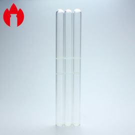 Tubos de ensayo de cristal minúsculos de la parte inferior redonda/plana para el equipo de laboratorio