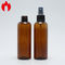 Botellas plásticas del espray de perfume de Amber Or Brown 100ml