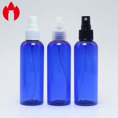 Botellas plásticas recargables azules finas vacías del espray de la niebla 100ml