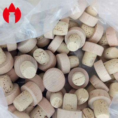 Pequeño tipo de madera modificado para requisitos particulares del derramamiento del corcho del frasco no para los frascos de la botella de cristal