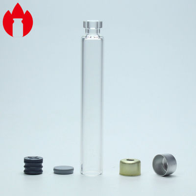 botella transparente del casete del vidrio de Borosilicate del neutral 1.5ml 5,0