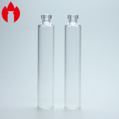 Capacidad neutral clara de los cartuchos 3ml del vidrio de Borosilicate para el uso médico
