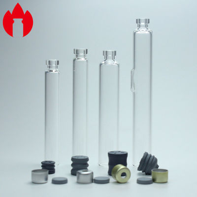 botella transparente del casete del vidrio de Borosilicate del neutral 1.5ml 5,0