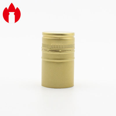 28 mm tapa de aluminio de alta cuerda para la botella de bebida de vino