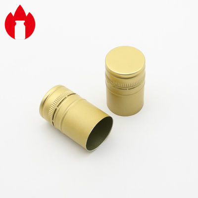 28 mm tapa de aluminio de alta cuerda para la botella de bebida de vino