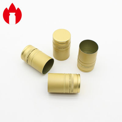28 mm tapa de aluminio de alta cuerda para la botella de bebida de vino