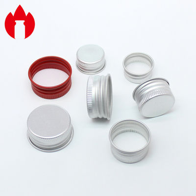 Tapones de tuerca de aluminio formados redondos 18m m 24m m 28m m con color múltiple