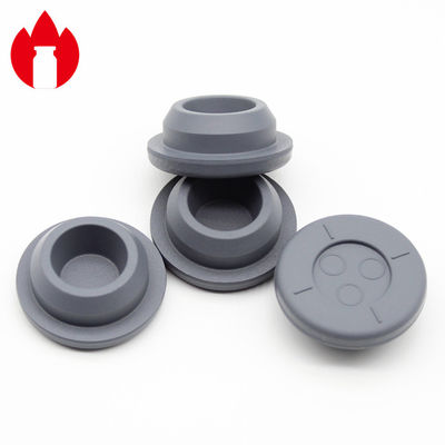 Tapones de goma farmacéuticos gris 28-B1 esterilización con óxido de etileno