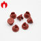 Tapón de la goma butílica del rojo 20m m, enchufes de goma y tapónes con la esterilización