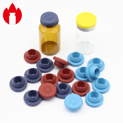Tapón de goma médico durable, tapón del caucho de 20m m con diverso color