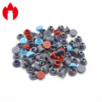 Tapones de caucho 13 mm 20 mm 28 mm 32 mm Tapón de caucho butílico médico