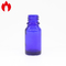 10ml roscó la botella de vidrio azul del aceite esencial con el casquillo del dropper