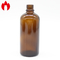 botellas de aceite esencial de cristal de los frascos de 100ml Amber Or Blue Screw Top