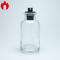 Botella de vidrio de perfume moldeado y transparente de 100 ml