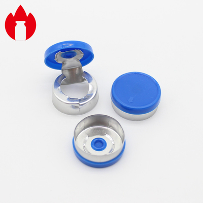 13mm 20mm 32mm Pharma Crimp Top Aluminio plástico rasgar fuera de la tapa