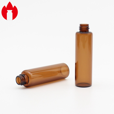 envase del frasco de la botella de cristal de Borosilicate del cuello del tornillo de 10ml Brown