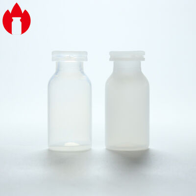 Vial de vacuna de plástico PE o PP blanco o transparente de 2 ml