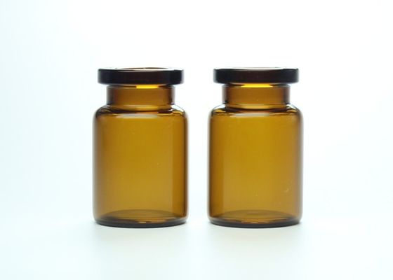El GMP certificó los frascos de cristal inyectables farmacéuticos vacíos de 5ml Brown