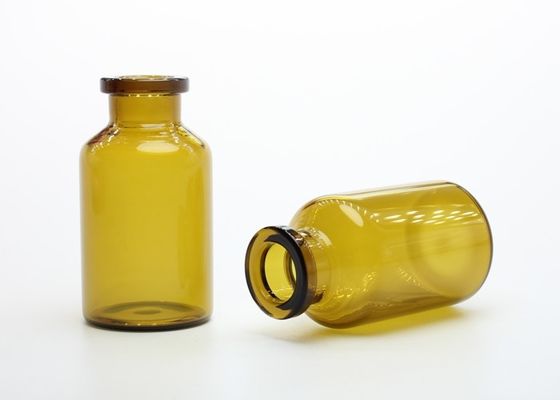 Los frascos bajos del tubo de cristal del Borosilicate 20ml mecanografían estándar de ISO de la resistencia de agua de I