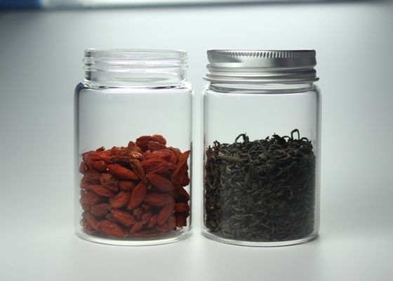 botella ancha transparente de la boca del vidrio de Borosilicate de 80ml 47*70m m alta