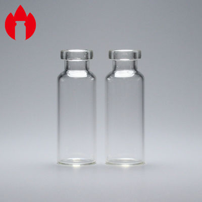 Vial de vidrio tubular de borosilicato 7.0 transparente de 4 ml para medicina