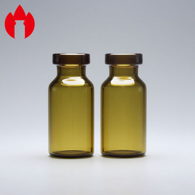 Vial de vidrio médico pequeño de 3 ml de ámbar